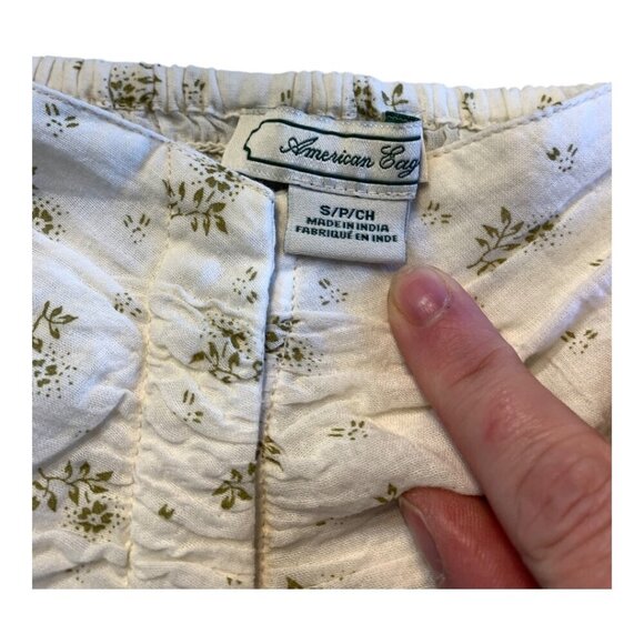 American Eagle Lightweight Sweetheart Crop Top Size Small - Picture 8 of 8